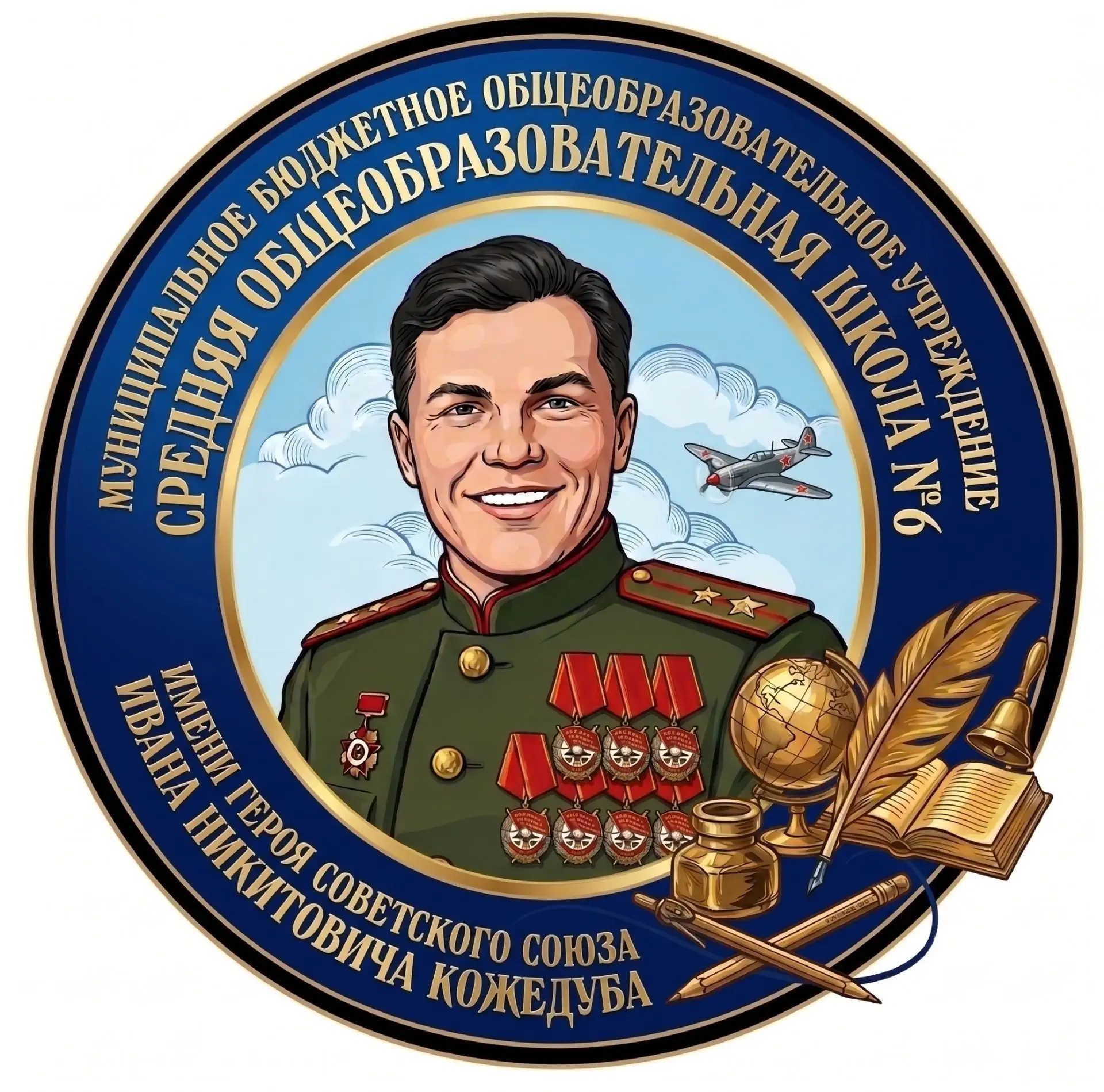 МБОУ СОШ №6 им. Героя Советского Союза И.Н. Кожедуба