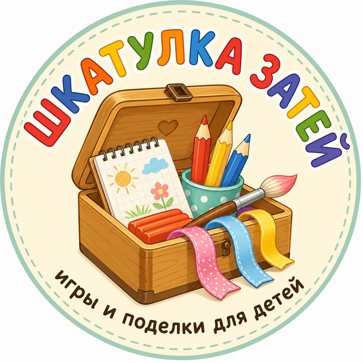 Шкатулка затей: Игры и поделки для детей! — канал в мессенджере MAX