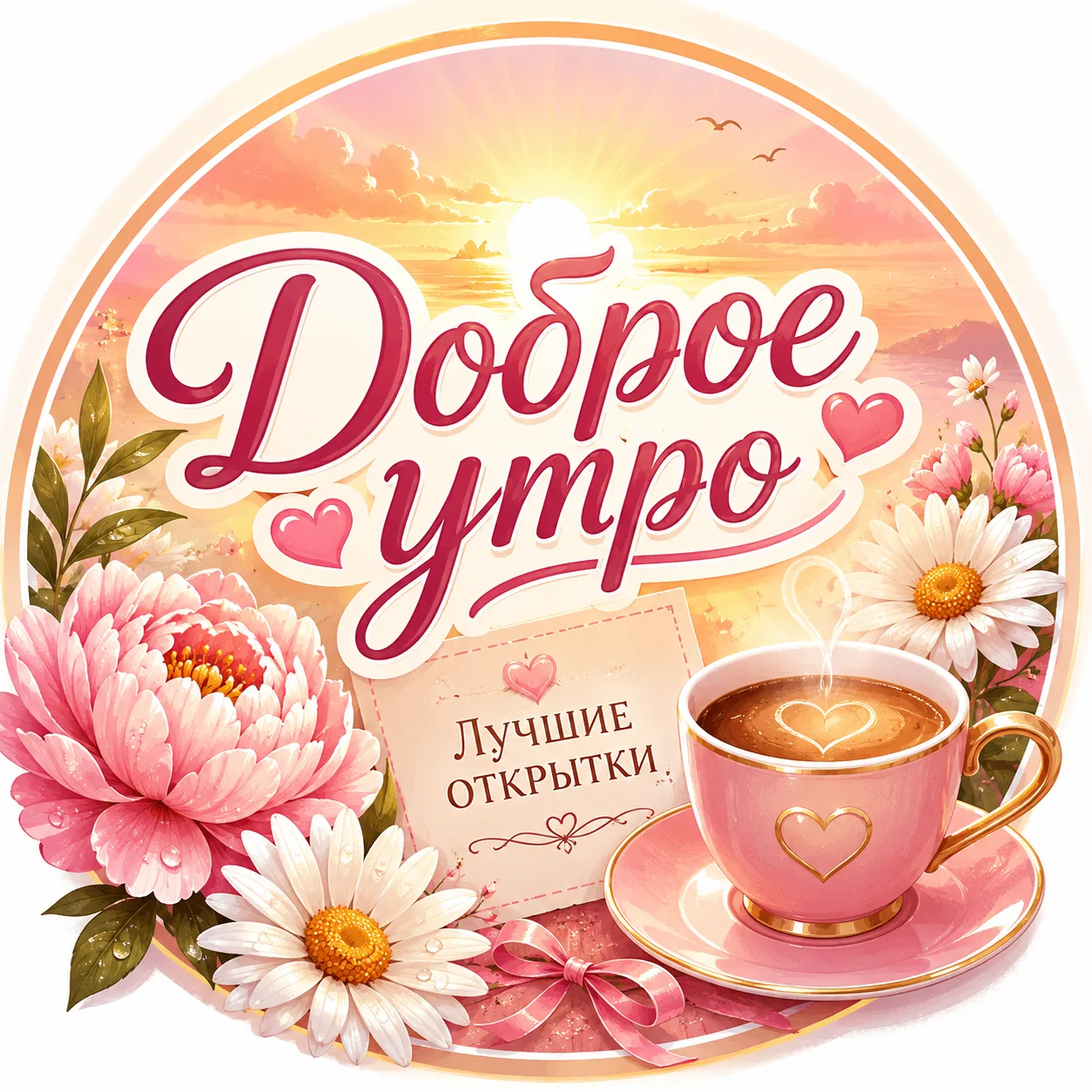 ОТКРЫТКИ 💗 С добрым утром! — канал в мессенджере MAX