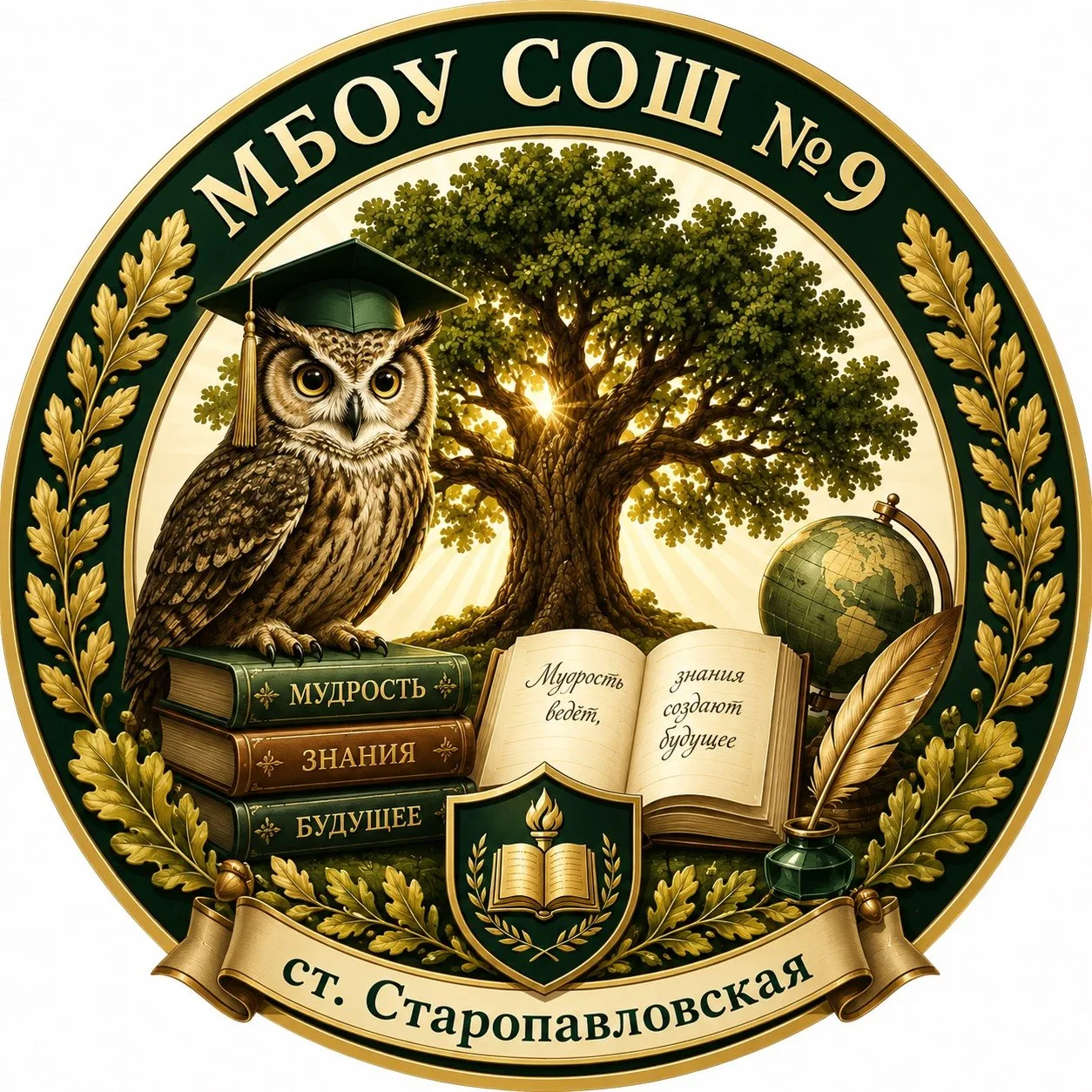 МБОУ "СОШ 9" ст-цы Старопавловской — канал в мессенджере MAX