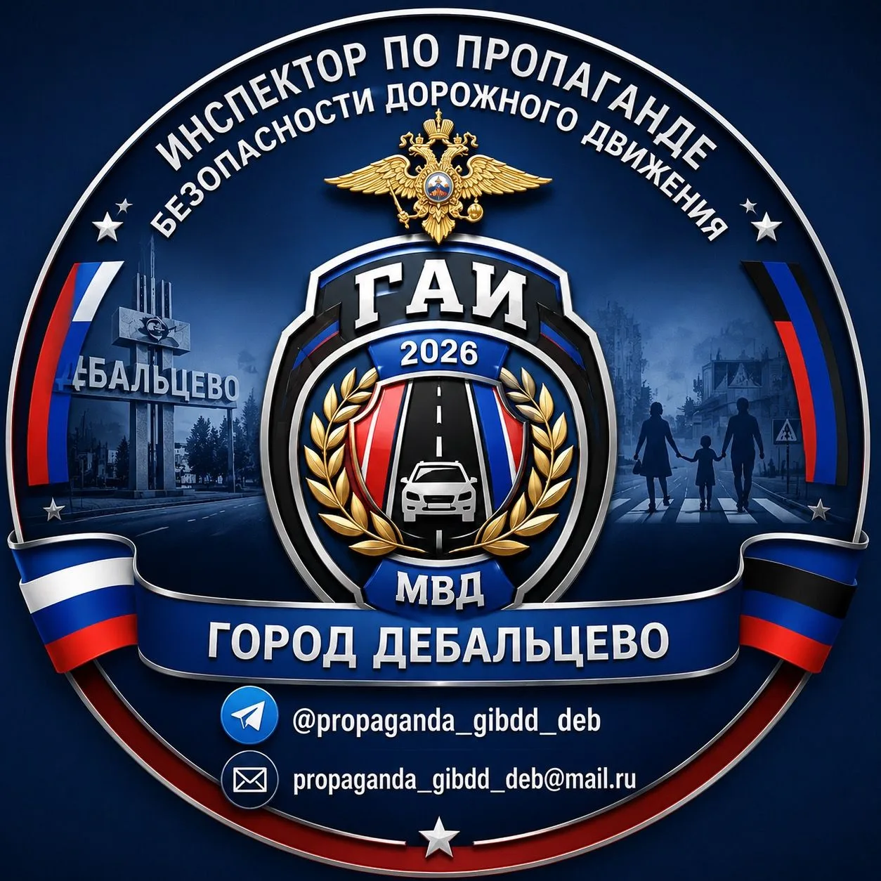 ПДД детям - ОГИБДД ОМВД России "Дебальцевский" — канал в мессенджере MAX