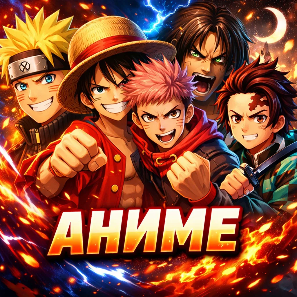 Аниме | Наруто Боруто Ван пис Атака титанов Магическая битва Клинок рассекающий демонов Блич Джоджо Хантер х Хантер Тетрадь смерти Вайолет Эвергарден Драгон Болл Покемон Сейлор Мун Фейри тейл Берсерк