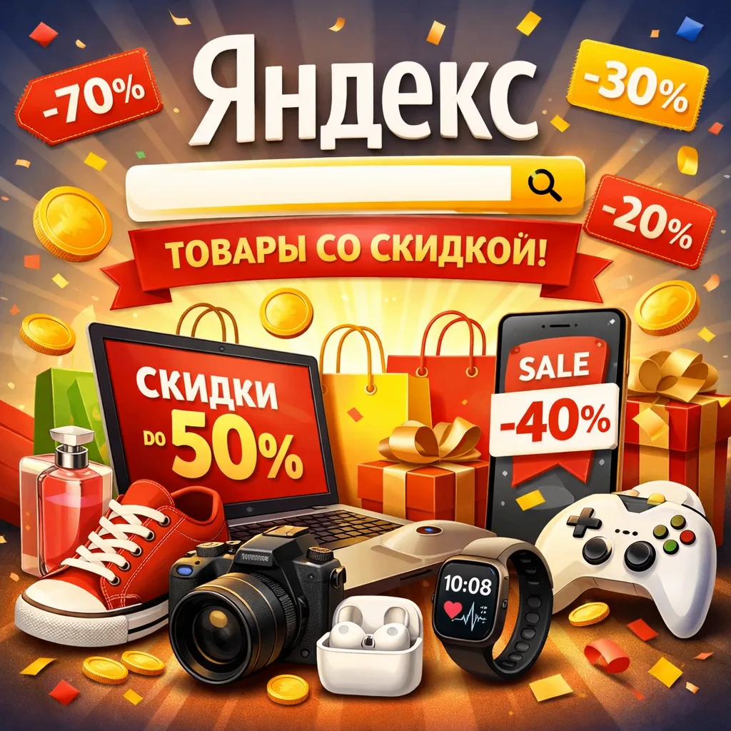 Охота за скидками | Яндекс 🔥 -70% 💸