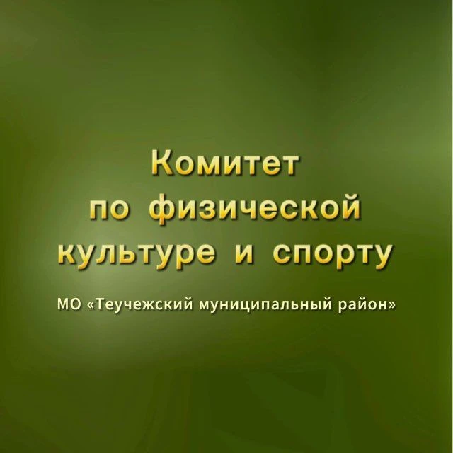 Комитет по ФК и спорту Теучежского района — канал в мессенджере MAX
