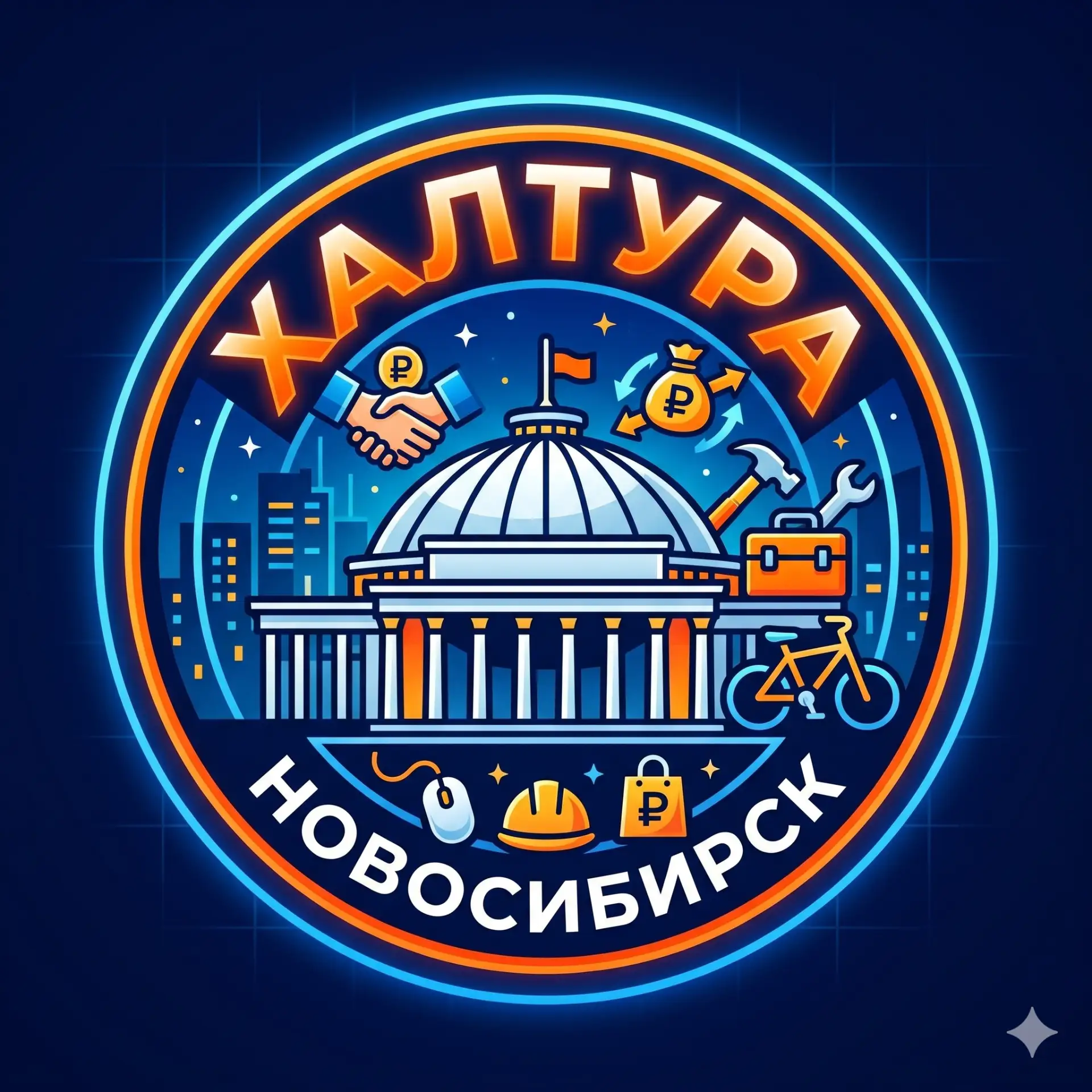 Халтура Новосибирск | Вакансии, работа — канал в мессенджере MAX