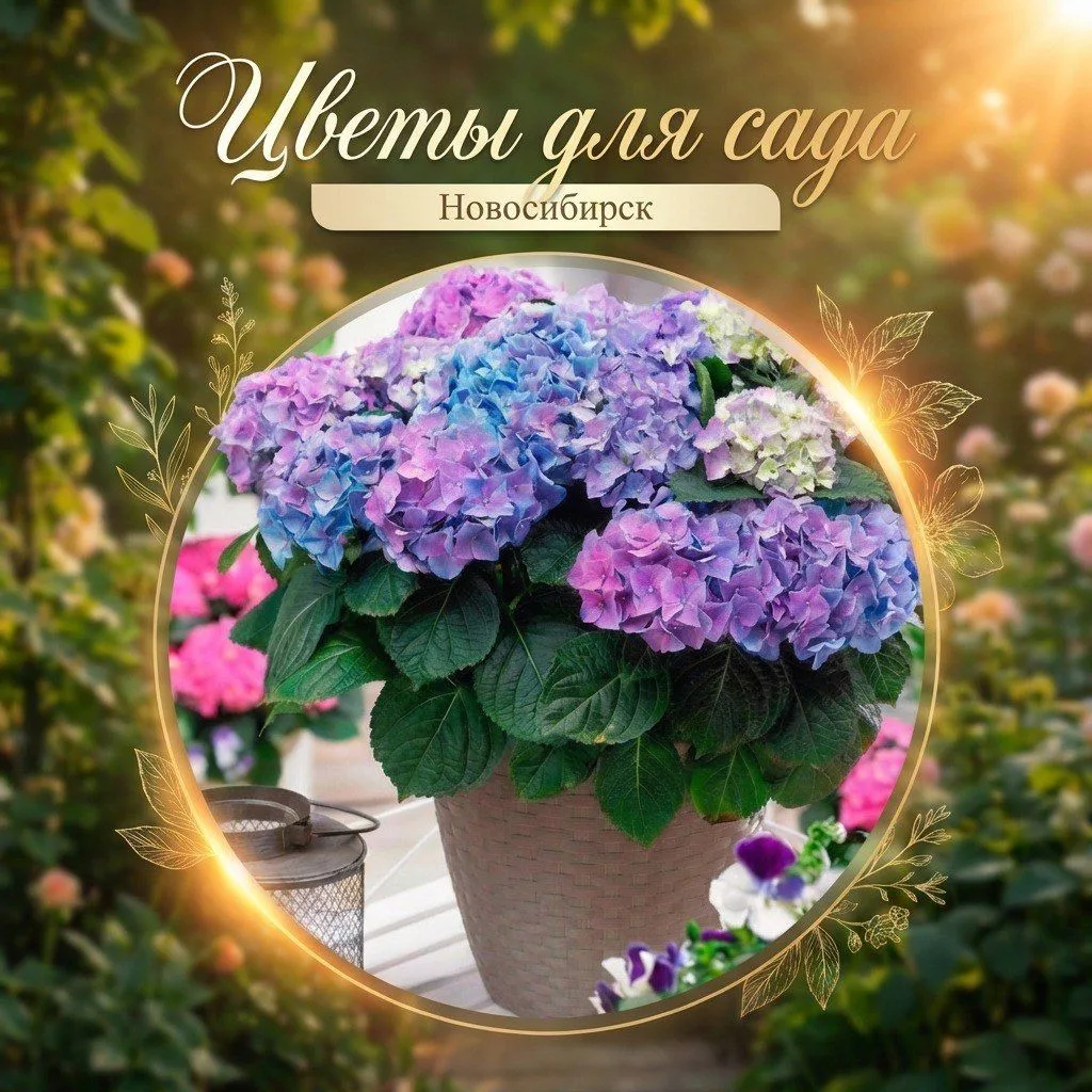 Садовые цветы/гортензия, петуния и др — канал в мессенджере MAX