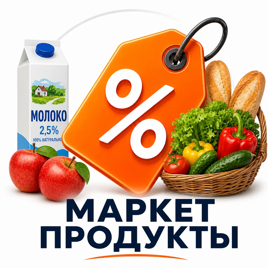 Продукты питания · Маркет Скидок — канал в мессенджере MAX