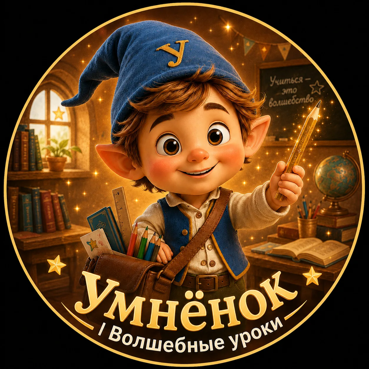 Умнёнок | Волшебные уроки — канал в мессенджере MAX