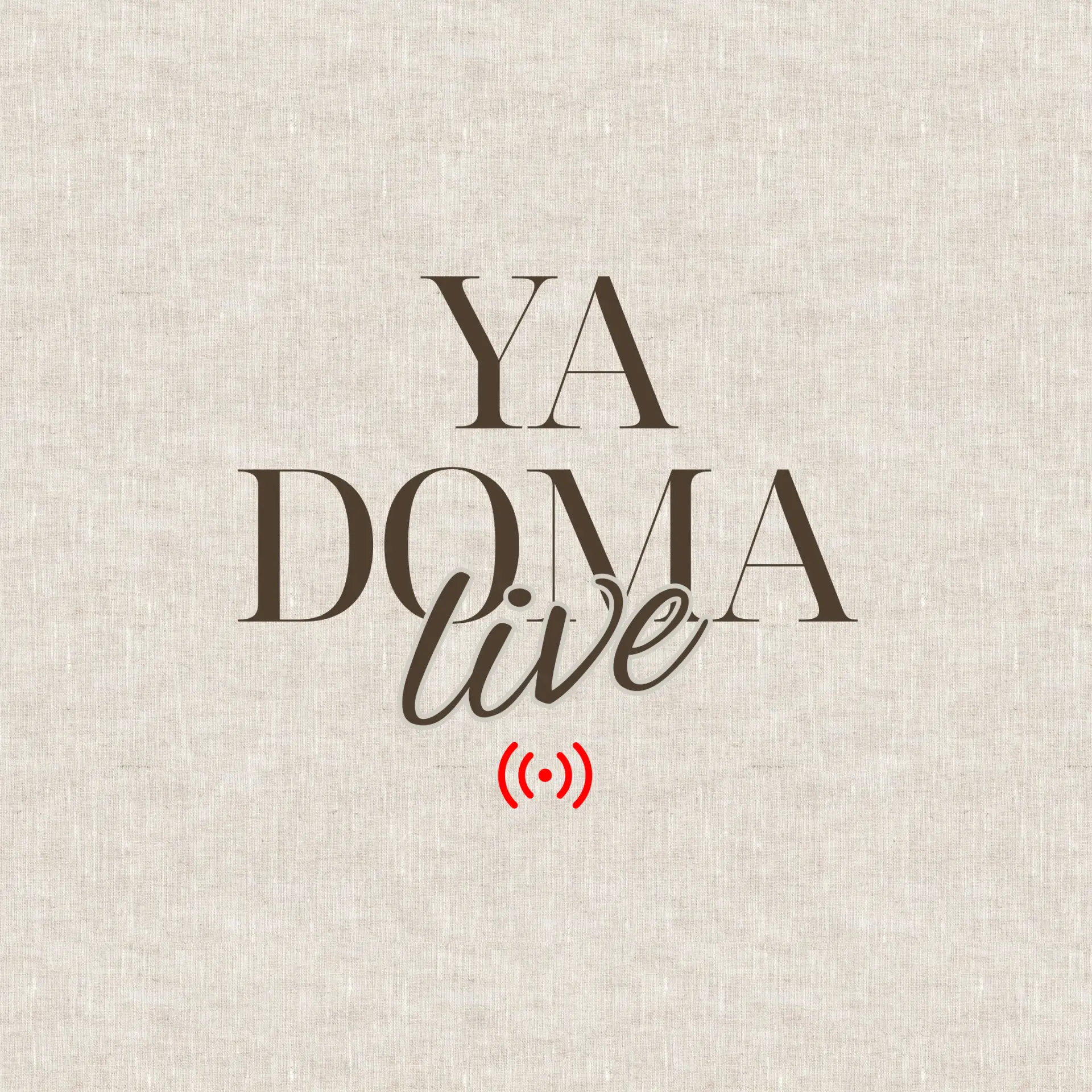 YA DOMA live (канал) — канал в мессенджере MAX