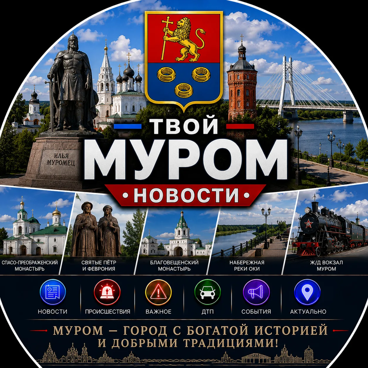 Твой Муром | Новости — канал в мессенджере MAX