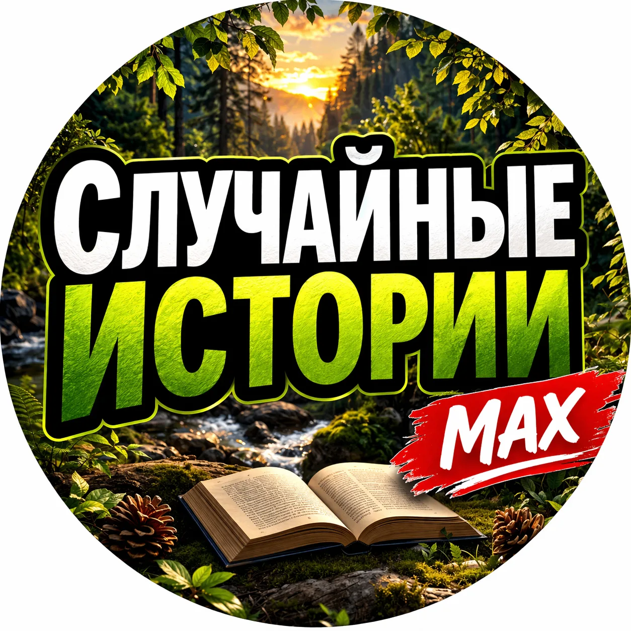 Случайные истории — канал в мессенджере MAX