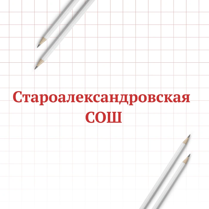 МАОУ "Староалександровская СОШ им.Калиева А.М."
