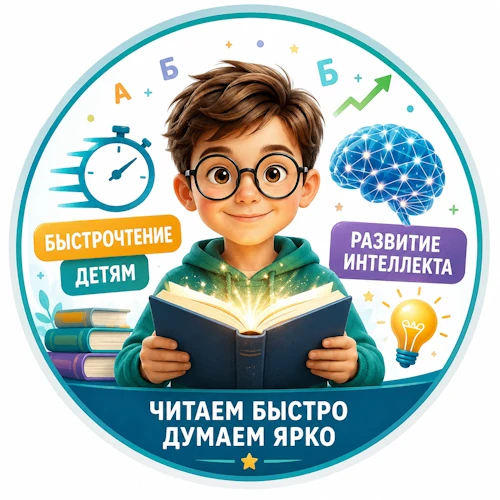 Быстрочтение детям - учиться легко. — канал в мессенджере MAX