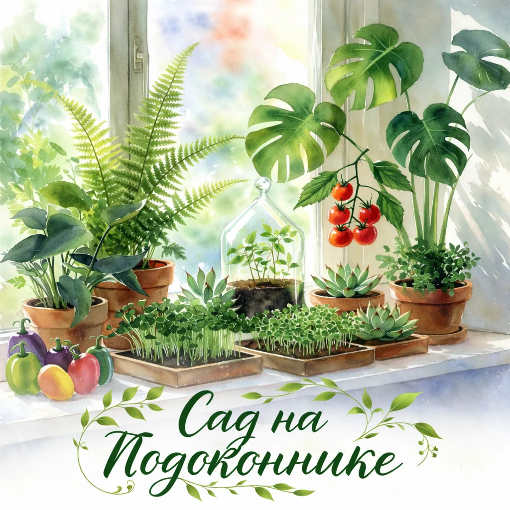 Сад на подоконнике