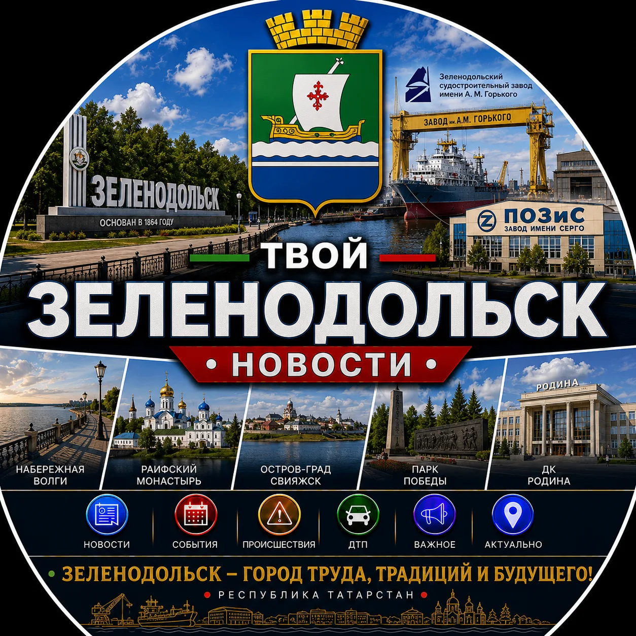 Твой Зеленодольск | Новости — канал в мессенджере MAX