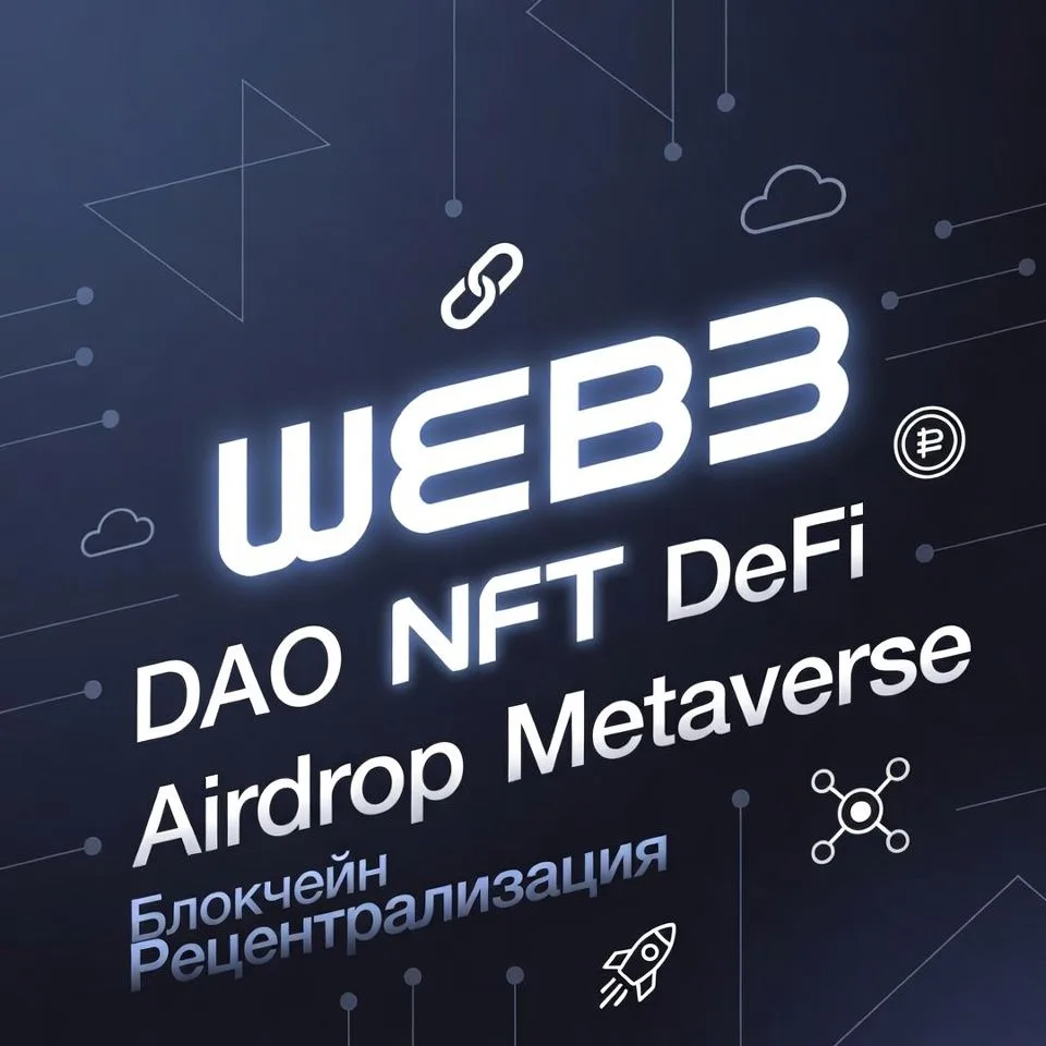 WEB3, NFT, DeFi, Metaverse, DAO, Аирдроп, Блокчейн, Децентрализация — канал в мессенджере MAX