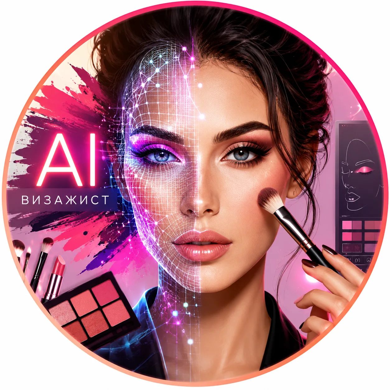 💄 AI ВИЗАЖИСТ 40+ — канал в мессенджере MAX