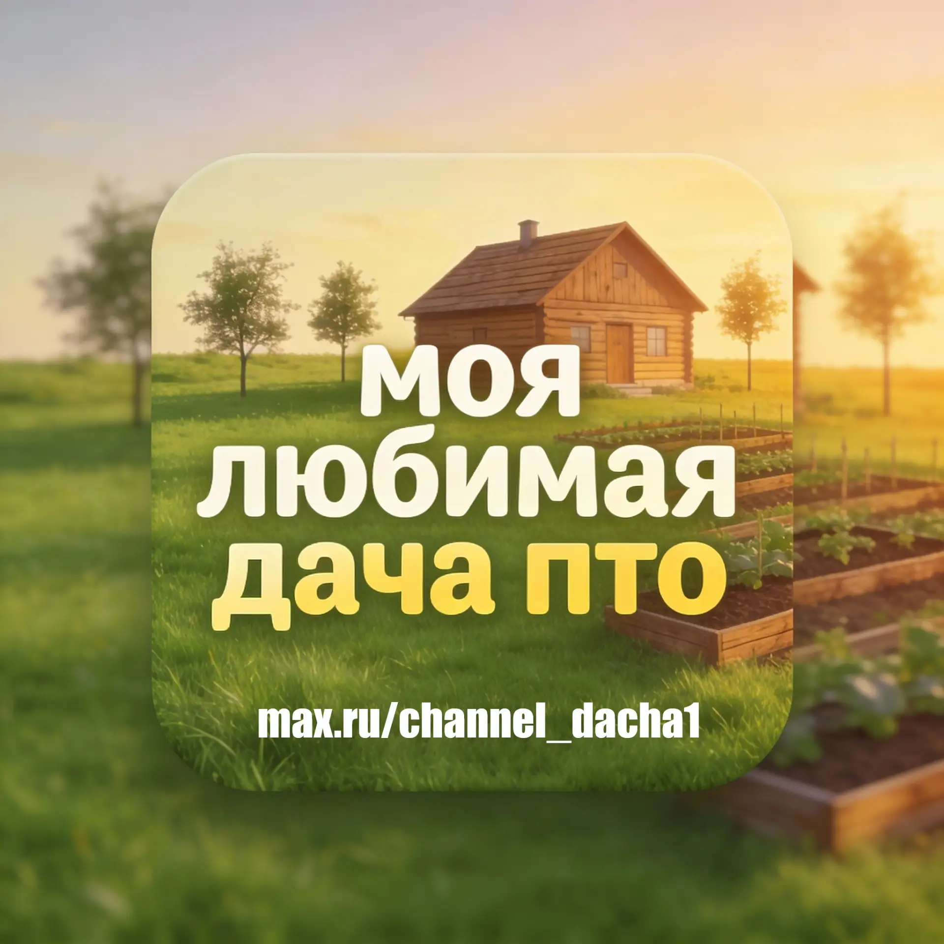 Моя любимая дача пто — канал в мессенджере MAX