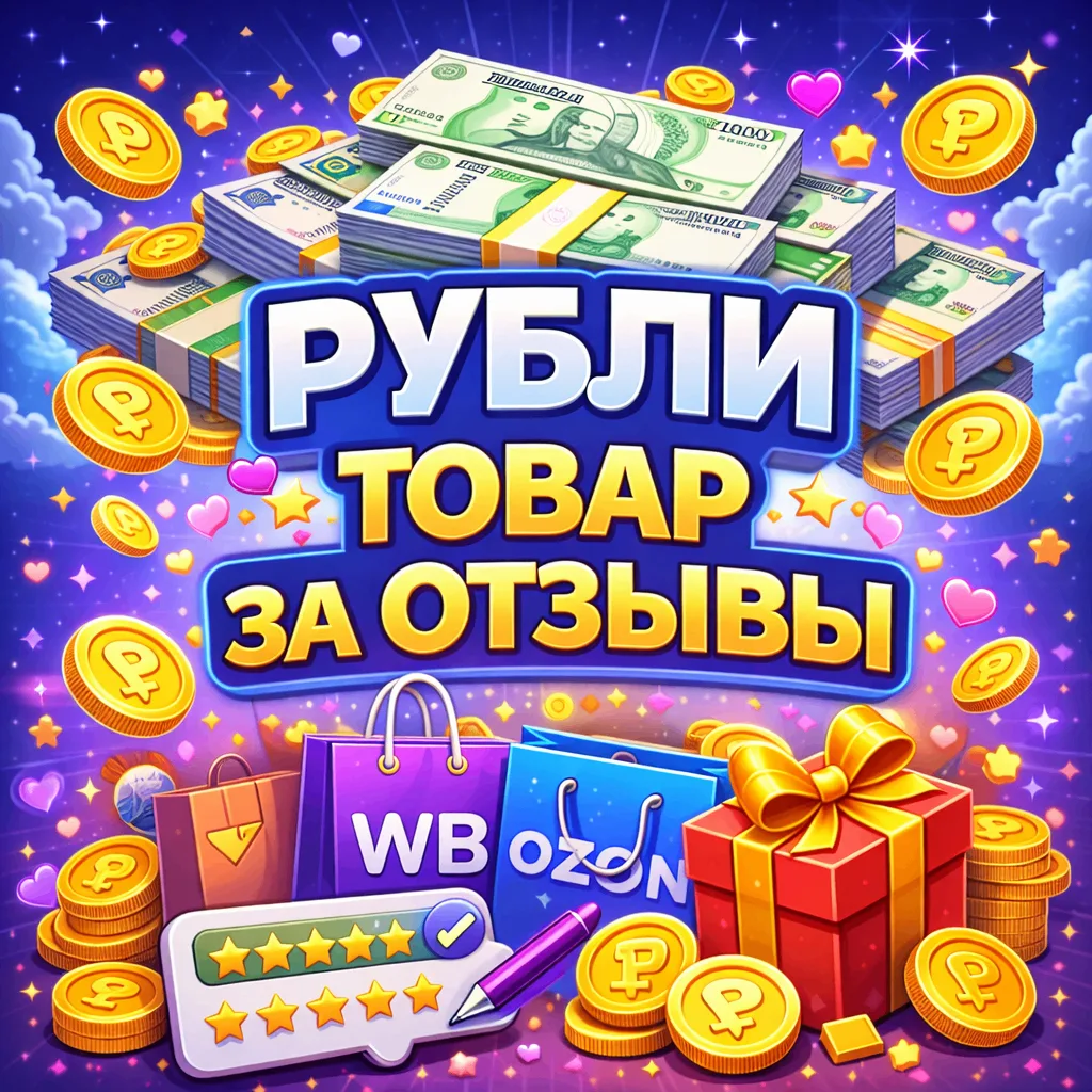 Рубли деньги за отзывы — канал в мессенджере MAX