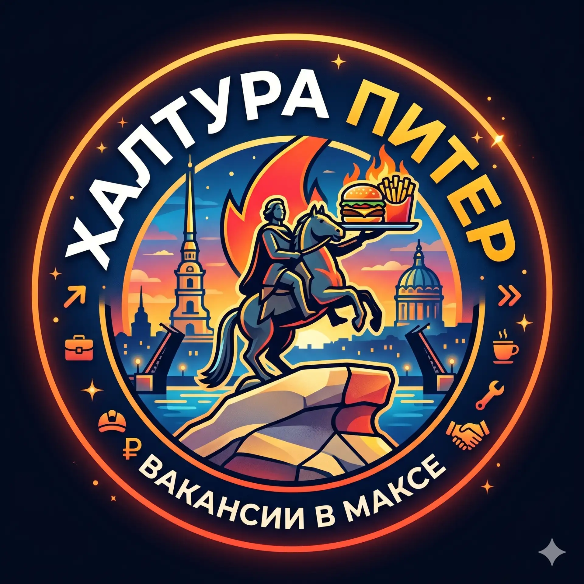 Халтура Питер| Вакансии, работа — канал в мессенджере MAX