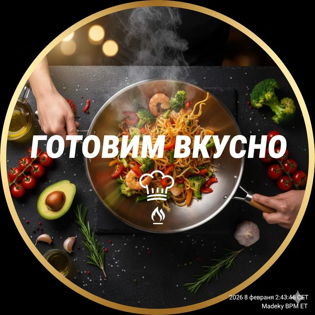 ДОМАШНИЕ РЕЦЕПТЫ ГОТОВИМ ВКУСНО — канал в мессенджере MAX