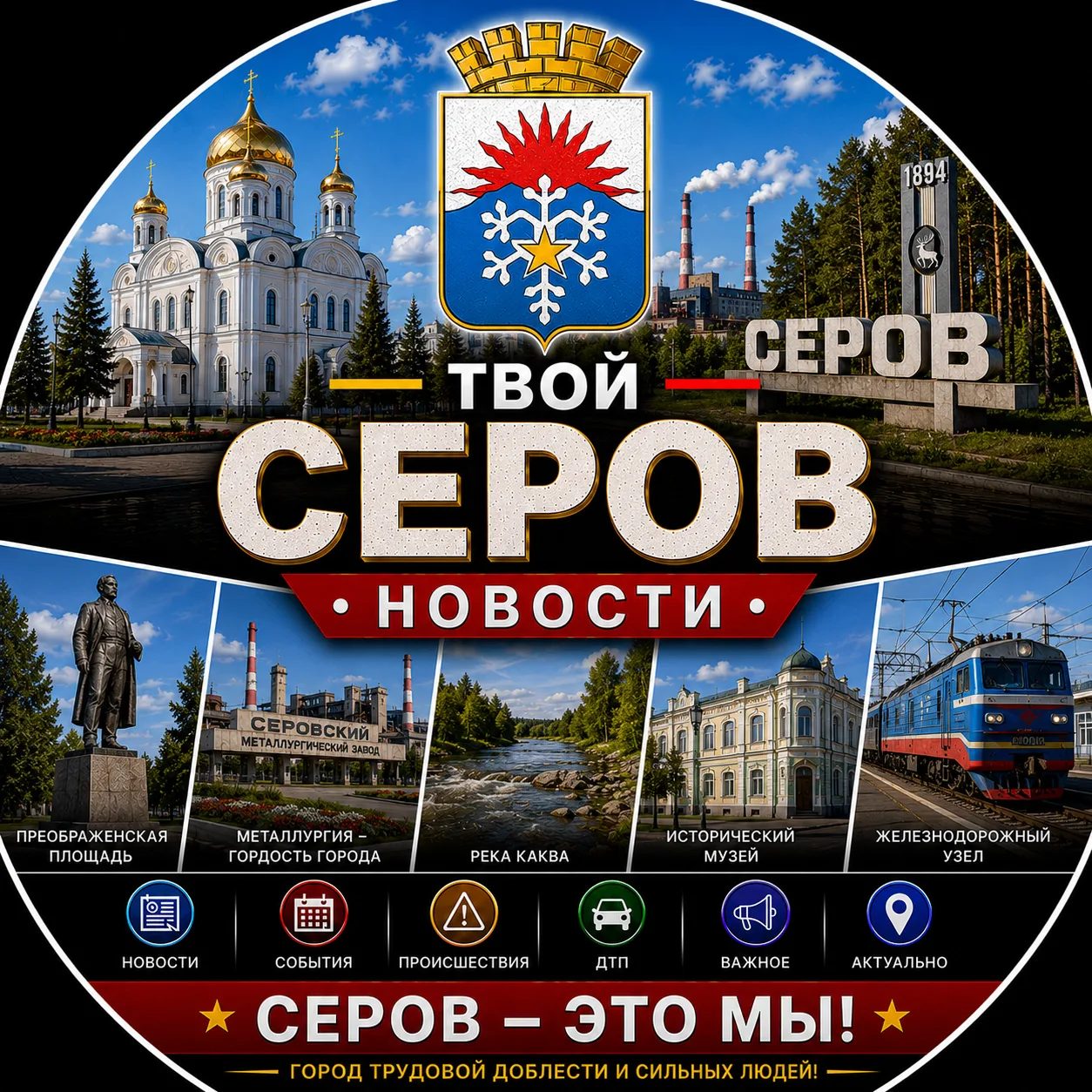 Твой Серов | Новости — канал в мессенджере MAX