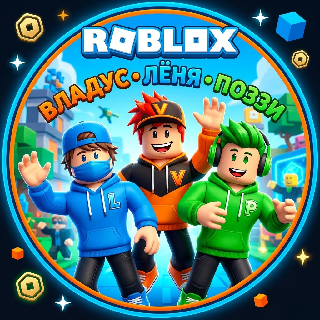 Роблокс / Roblox (Видео Владус и Лёня, Поззи) — канал в мессенджере MAX