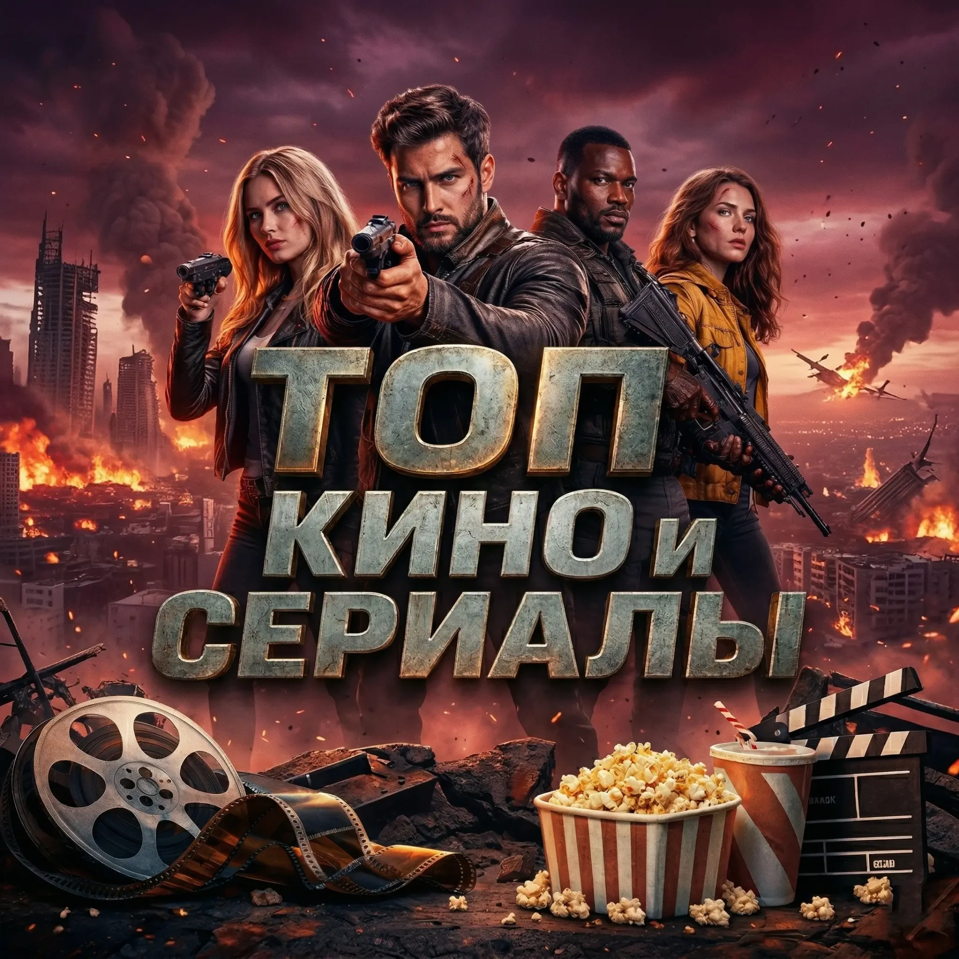 Топ кино и сериалы 🍿 — канал в мессенджере MAX
