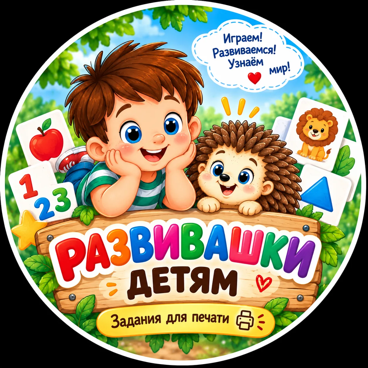 Развивашки для детей | Задания для печати