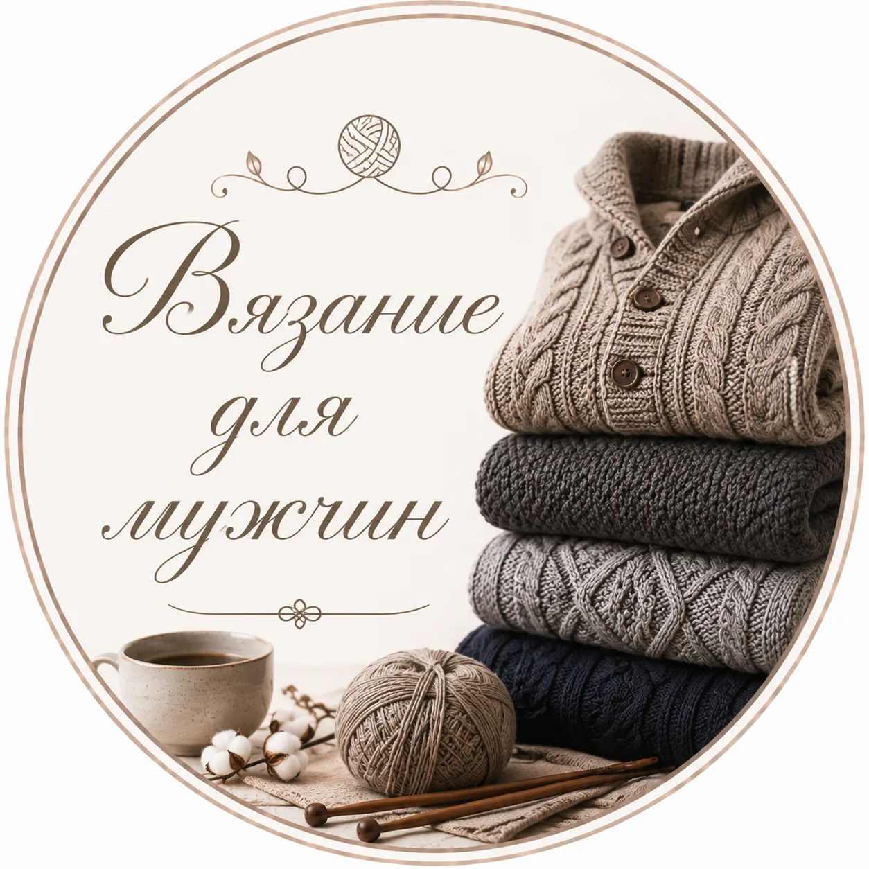Вязание для мужчин — канал в мессенджере MAX
