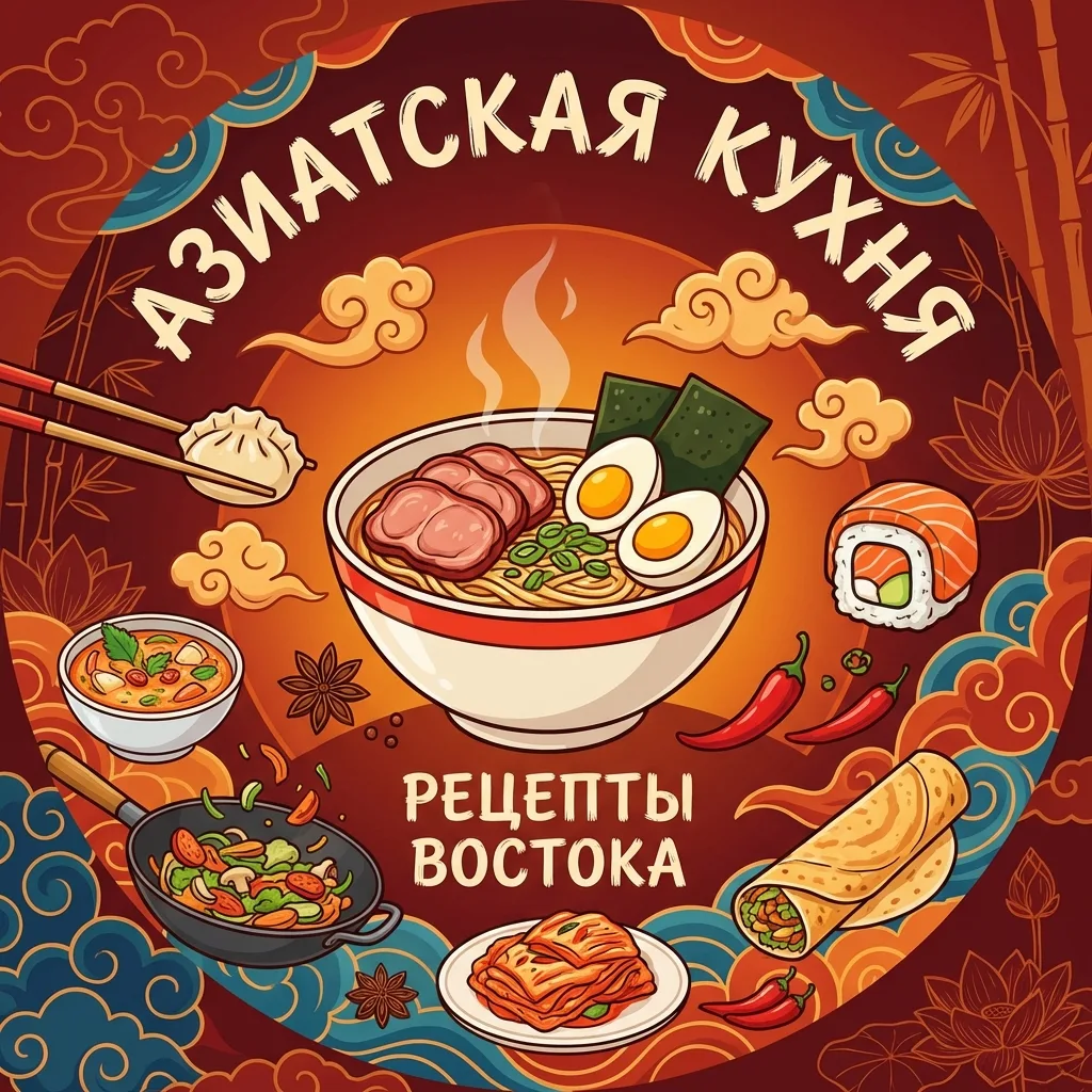 Азиатская кухня | Рецепты 🥢 — канал в мессенджере MAX