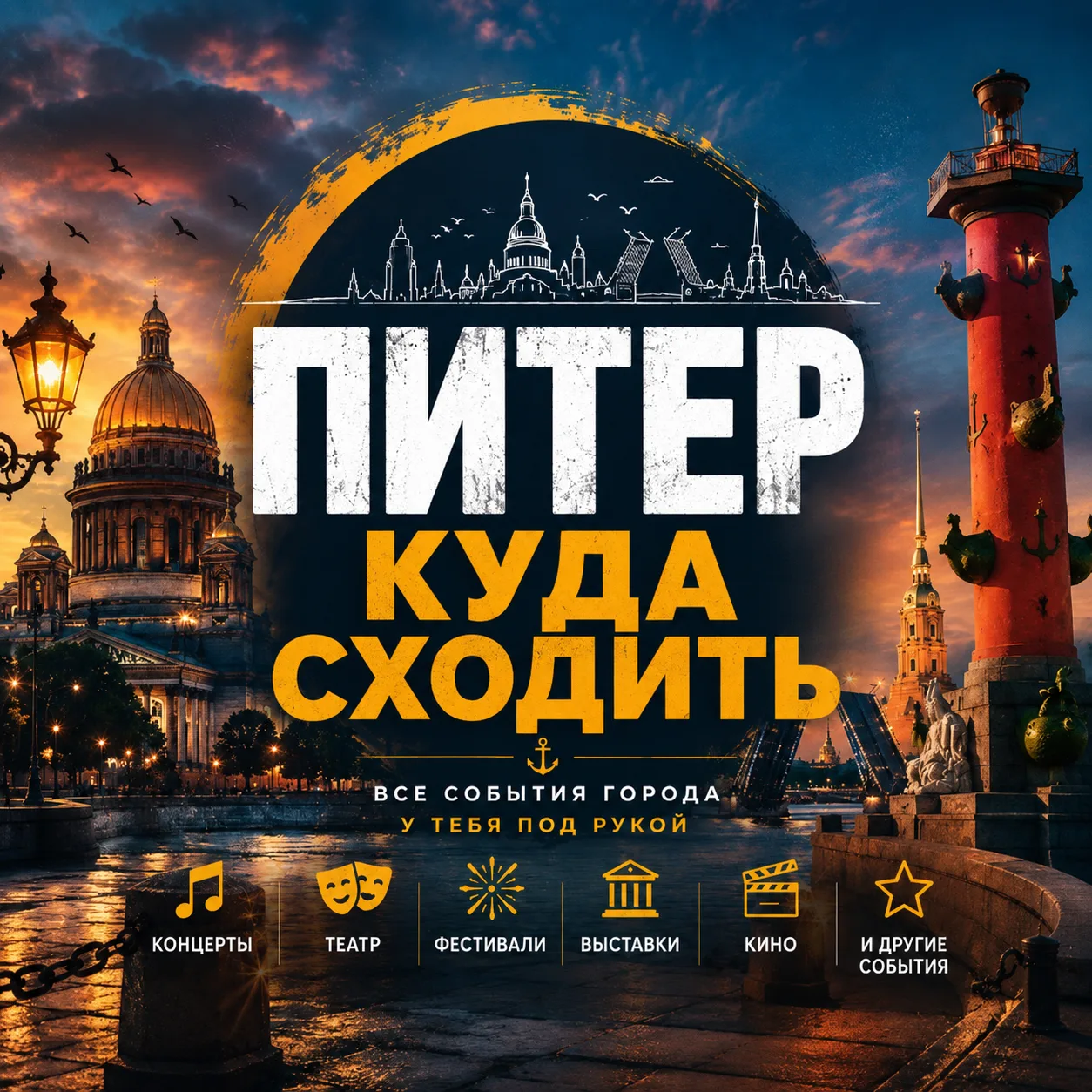 Питер Куда сходить — канал в мессенджере MAX