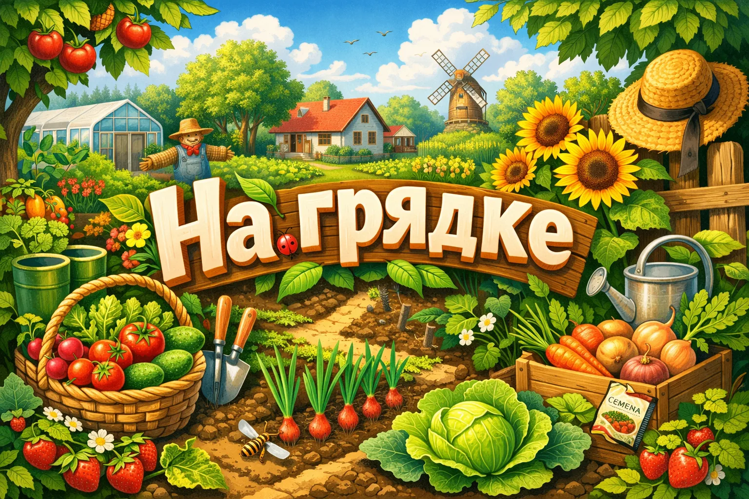 На грядке | Сад, Огород, Заготовки, Дача