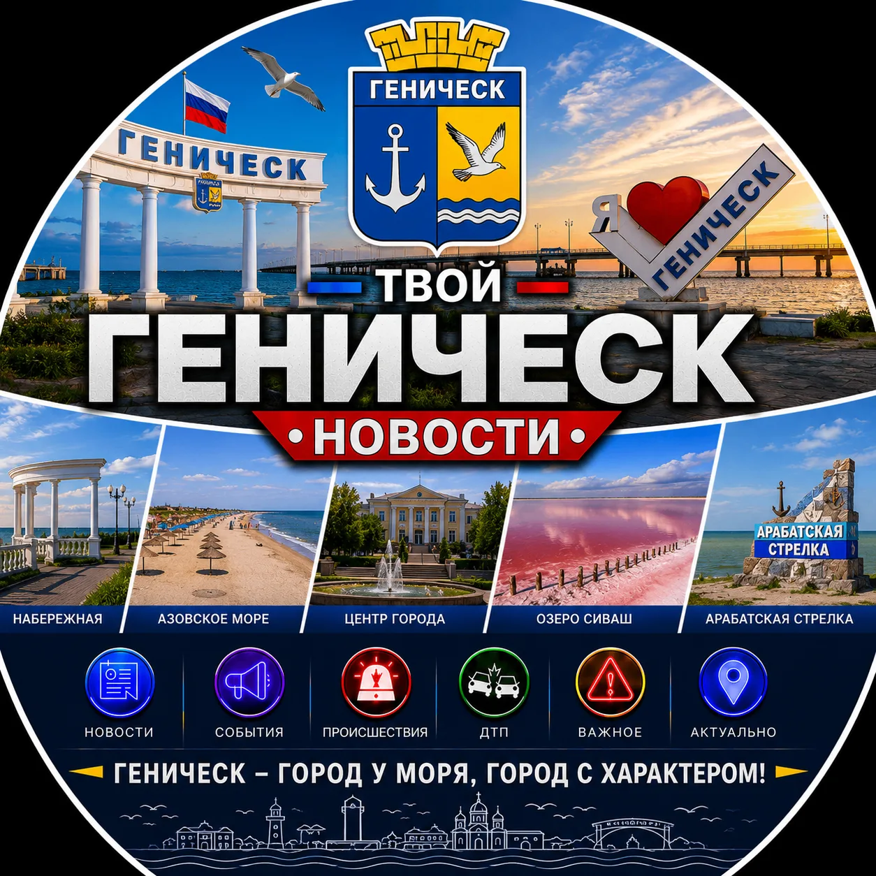 Твой Геническ | Новости — канал в мессенджере MAX