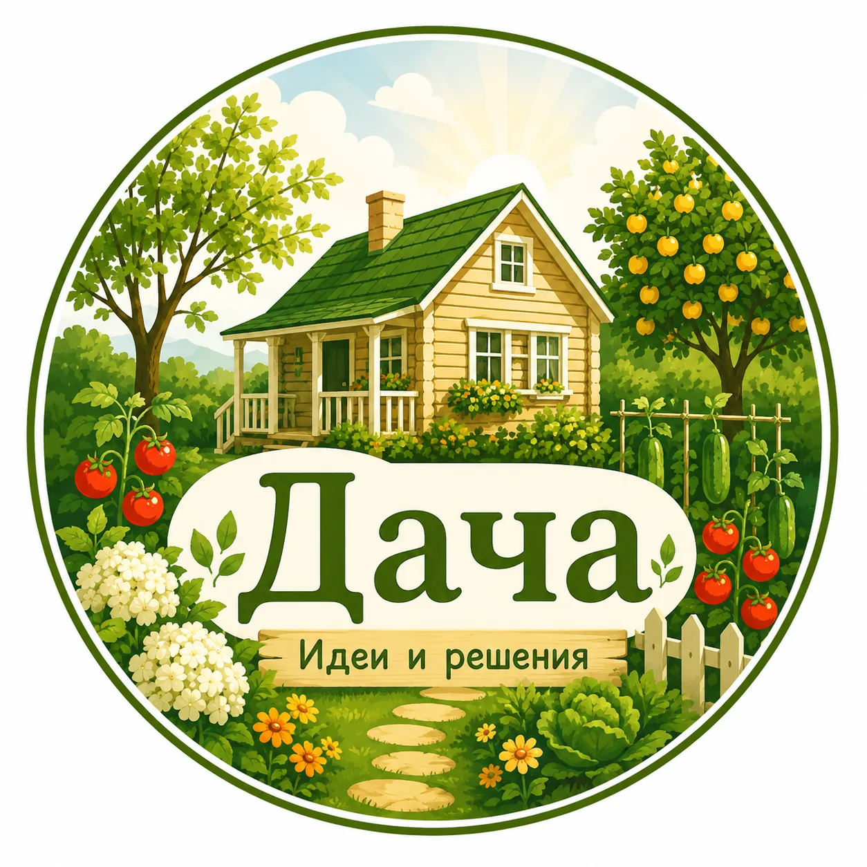 Дача — канал в мессенджере MAX