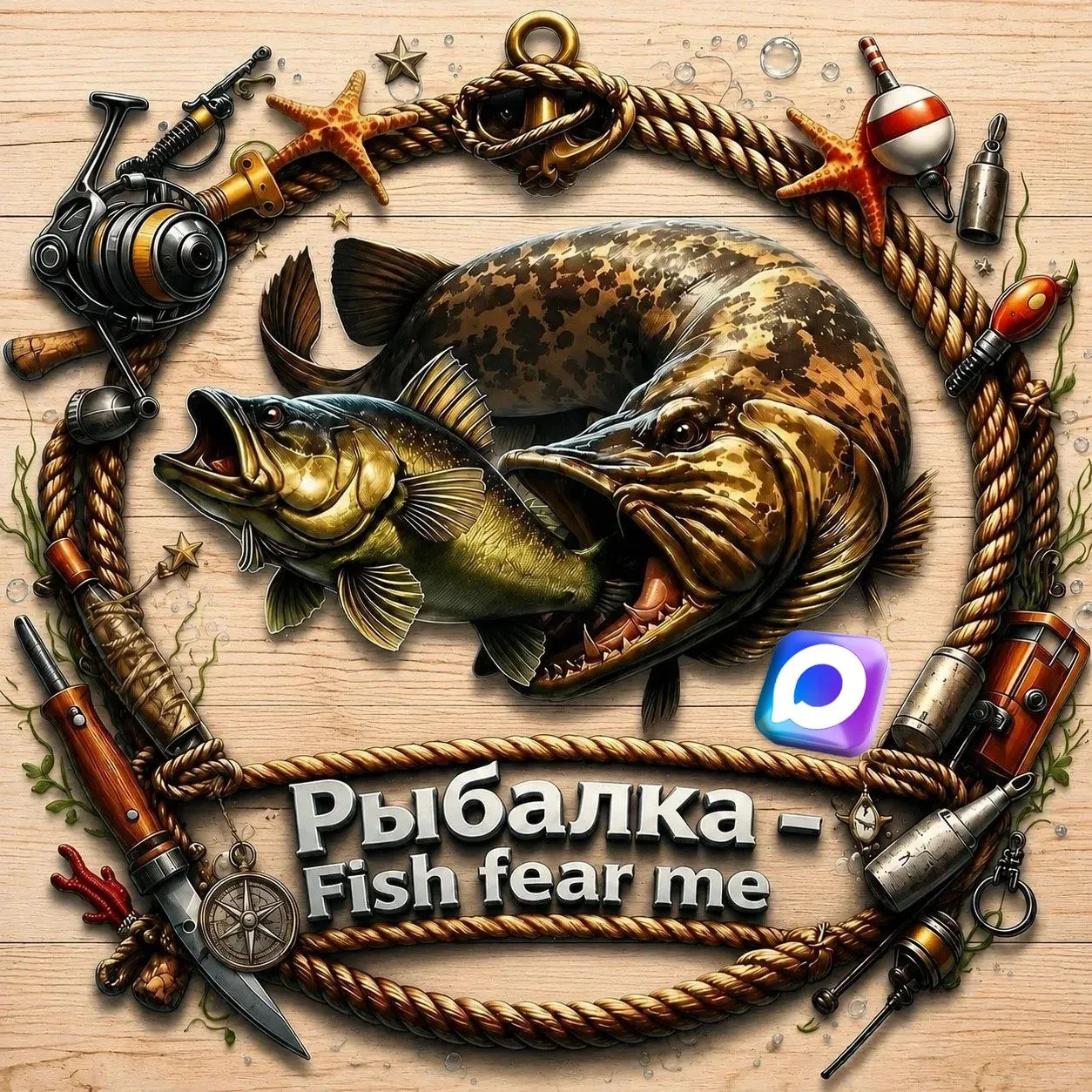 Рыбалка - "Fish fear me" — канал в мессенджере MAX