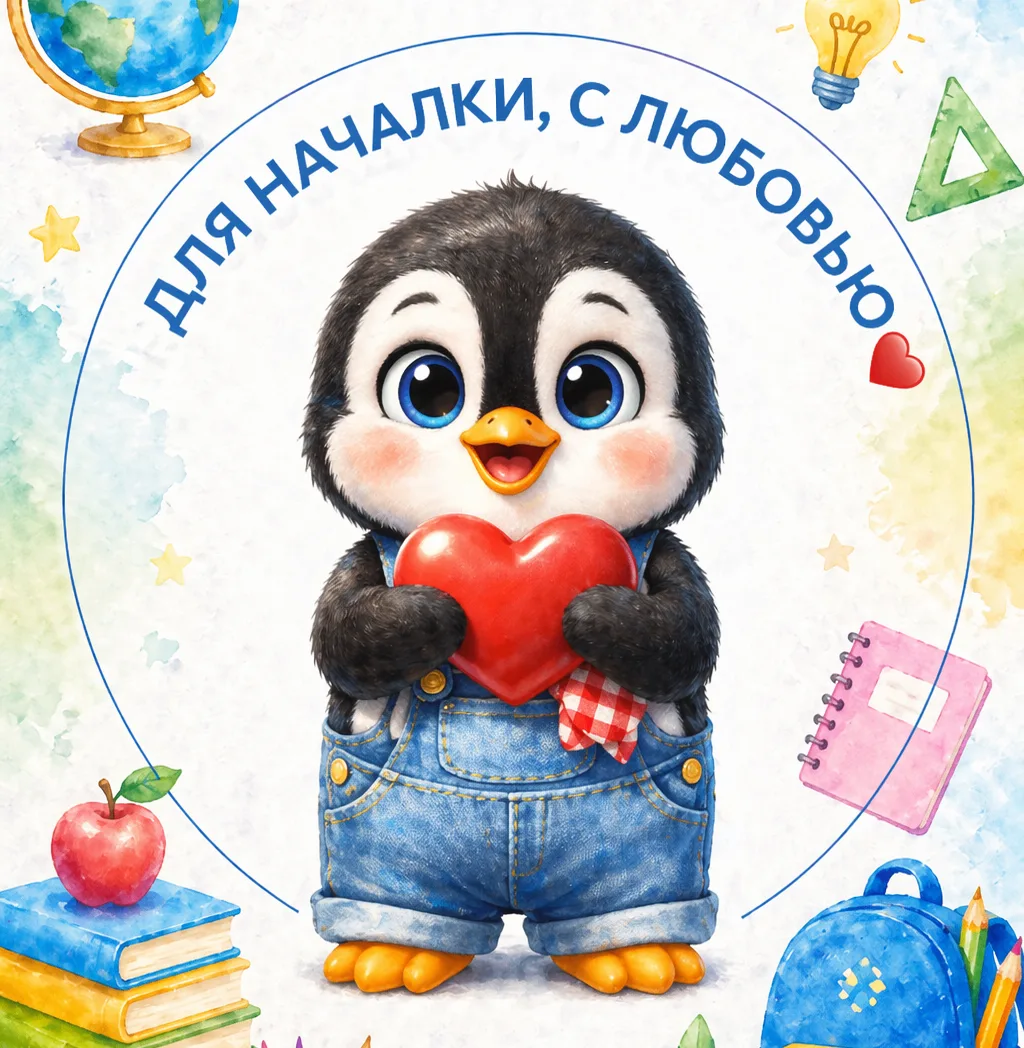 Для началки, с любовью ❤️ Начальная школа — канал в мессенджере MAX