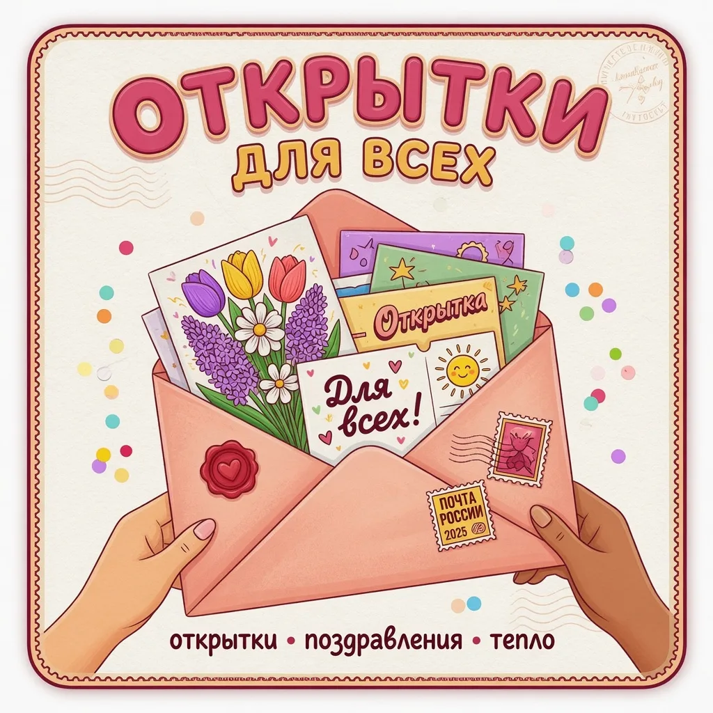 ИИ открытки для всех! — канал в мессенджере MAX