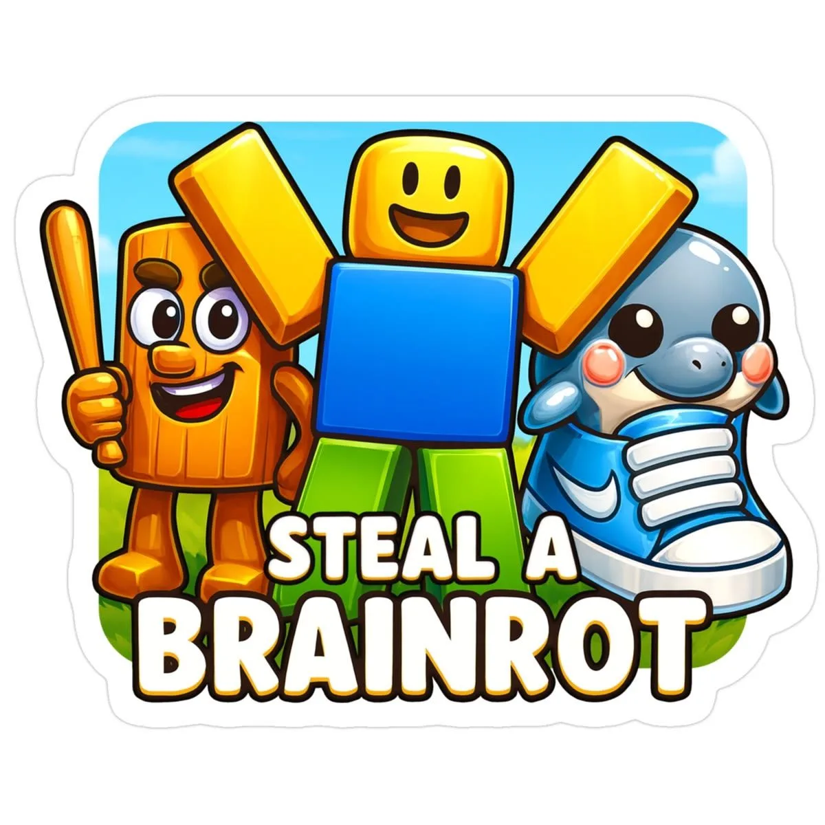 Steal Brainrot | Укради Брейнрота — канал в мессенджере MAX