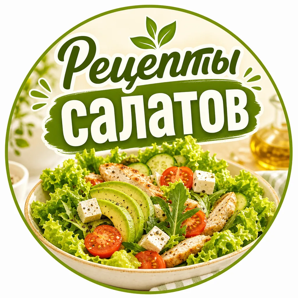 Рецепты салатов — канал в мессенджере MAX