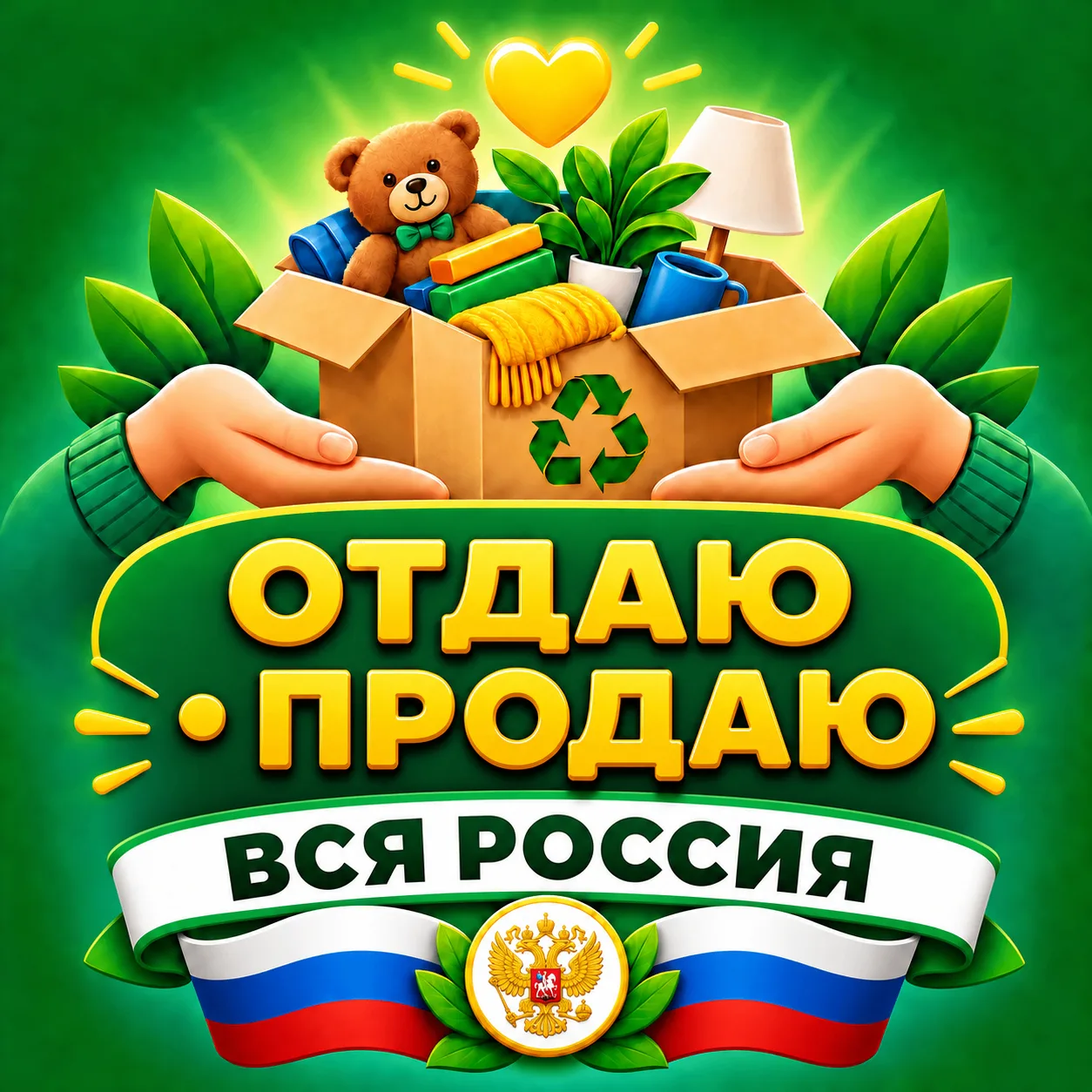 ОТДАЮ ДАРОМ • ПРОДАЮ | ВСЯ РОССИЯ — канал в мессенджере MAX