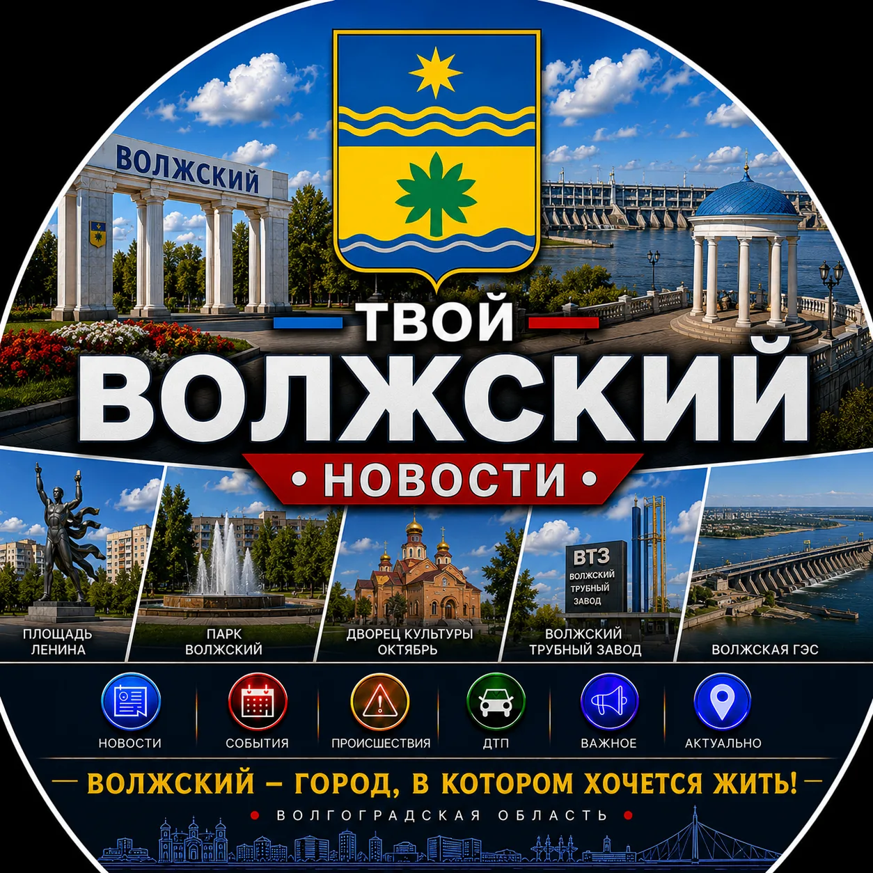 Твой Волжский | Новости — канал в мессенджере MAX