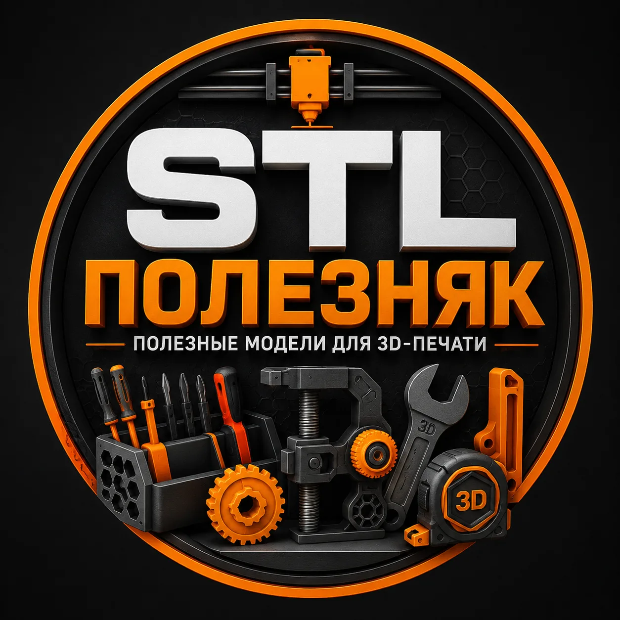 STL Полезняк 3D — канал в мессенджере MAX