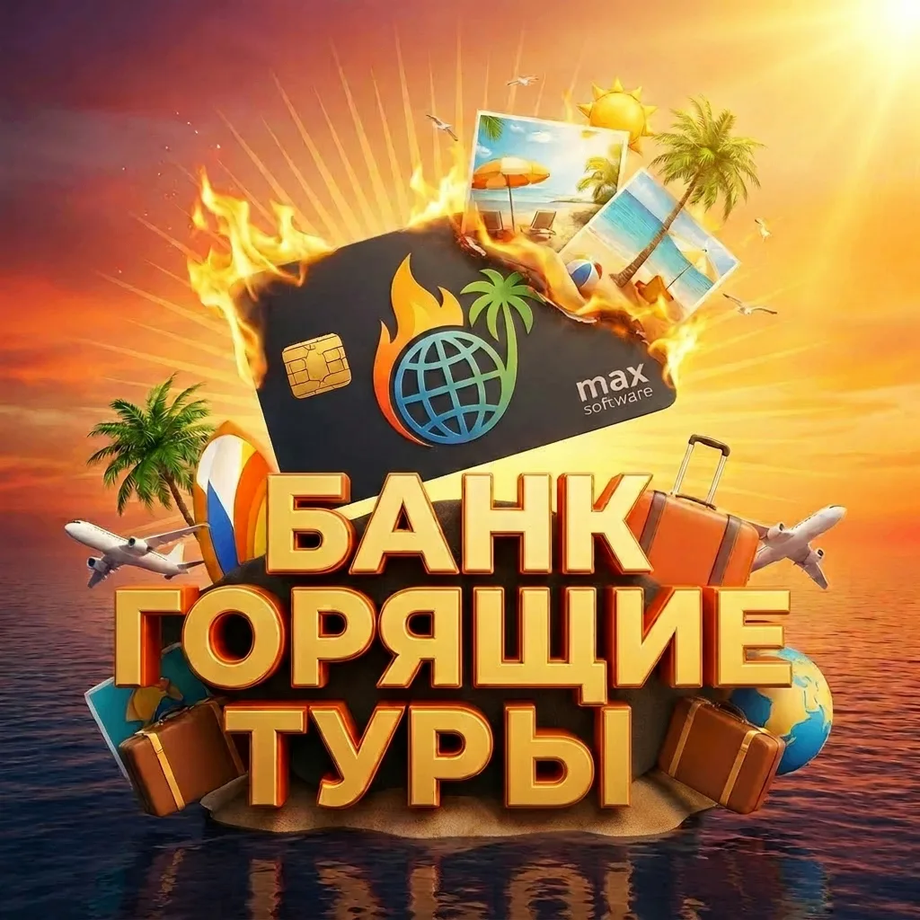Банк "Горящие Туры". — канал в мессенджере MAX