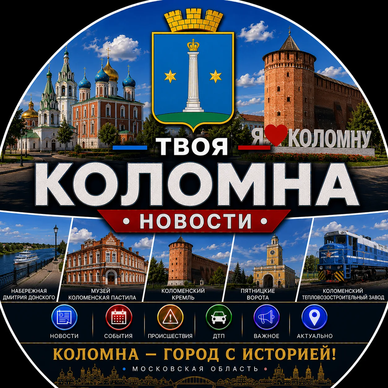 Твоя Коломна | Новости — канал в мессенджере MAX