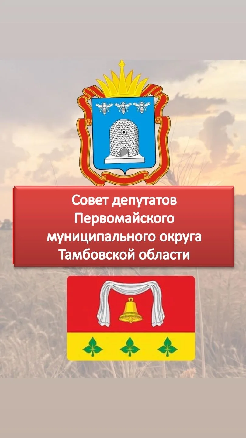 СОВЕТ ДЕПУТАТОВ ПЕРВОМАЙСКОГО МУНИЦИПАЛЬНОГО ОКРУГА ТАМБОВСКОЙ ОБЛАСТИ