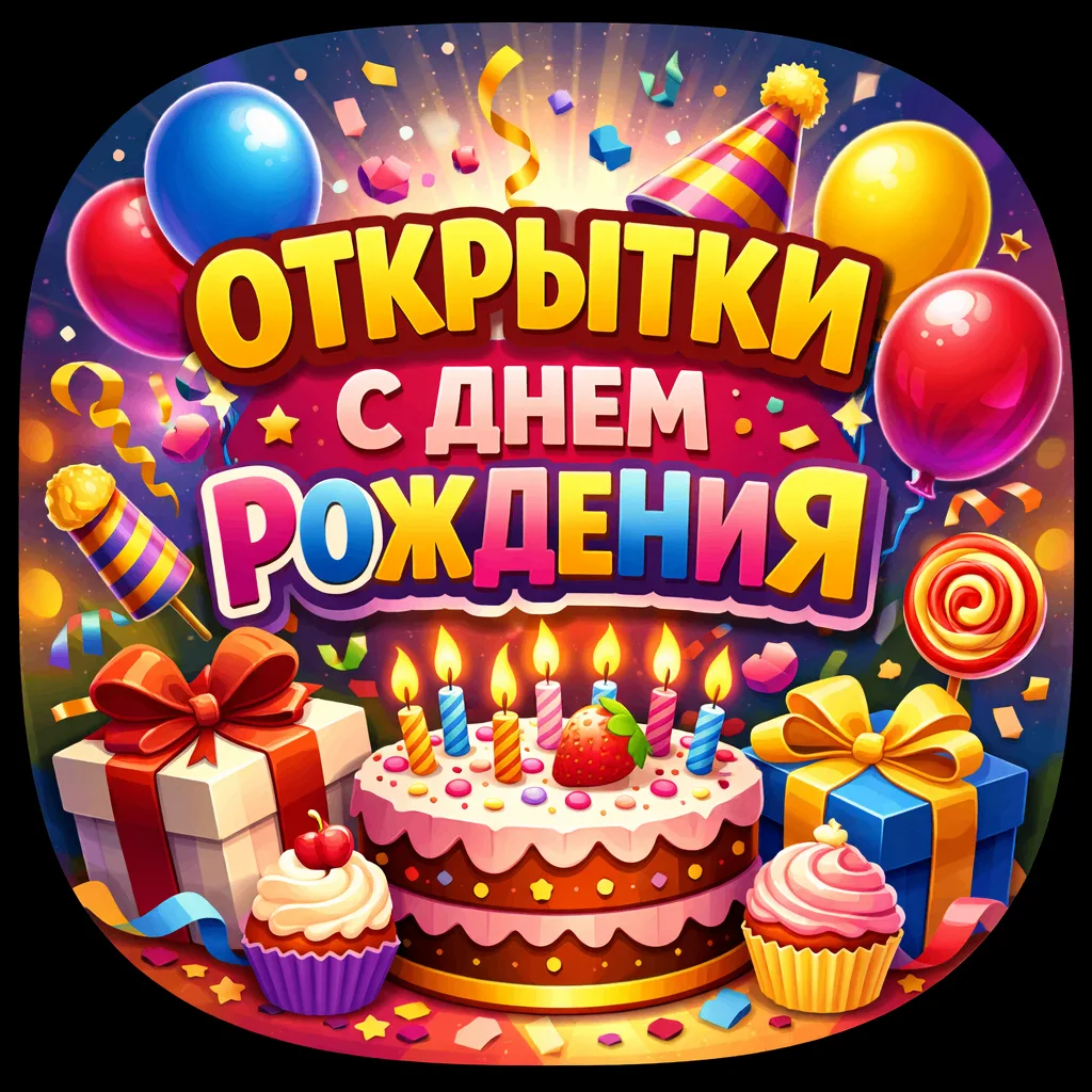 Открытки с Днём рождения!