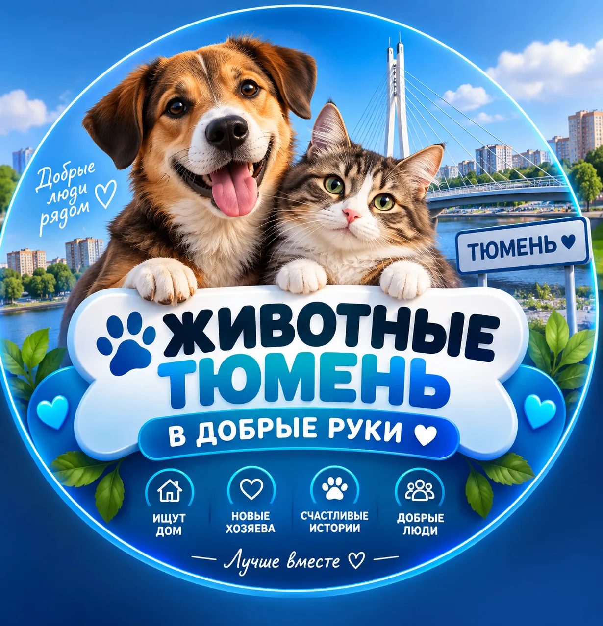 Животные Тюмень | В добрые руки — канал в мессенджере MAX
