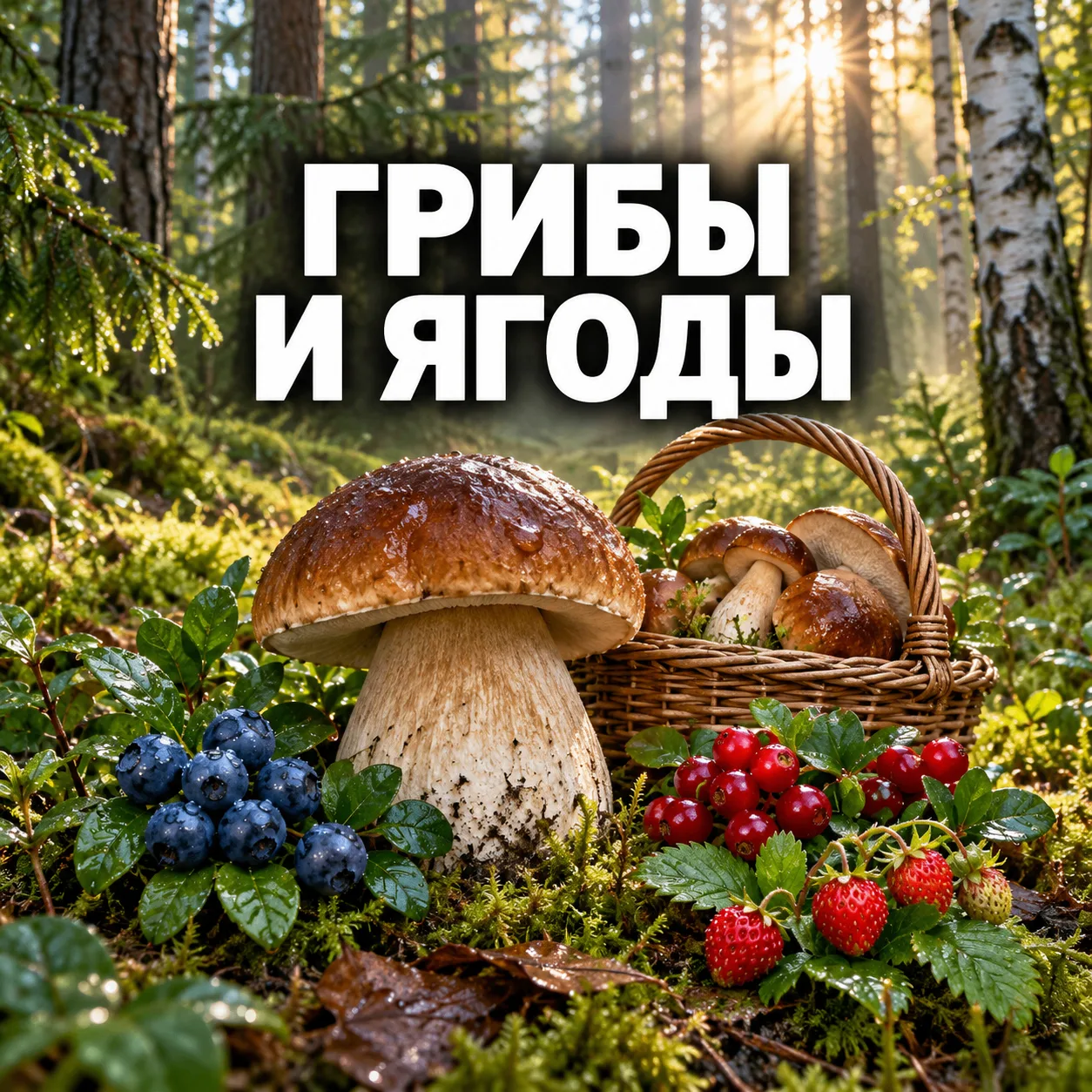 Грибы и ягоды в Кургане и Курганской области