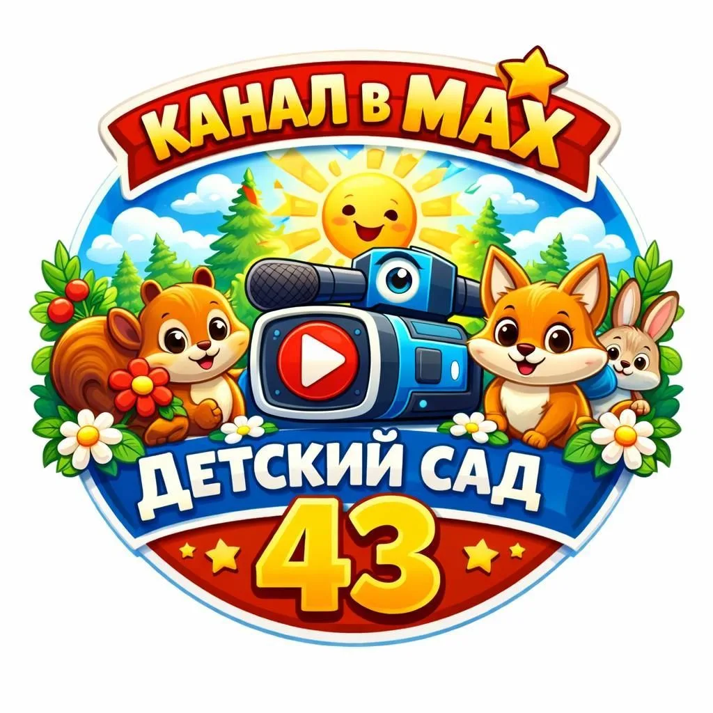 МДОУ "ДС №43" Копейского ГО — канал в мессенджере MAX